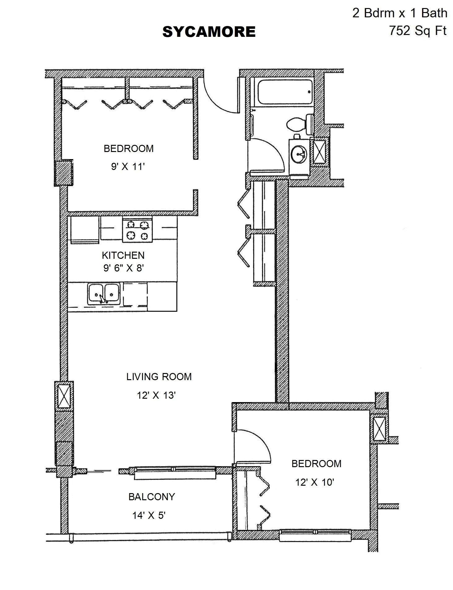 Sycamore floor plan
