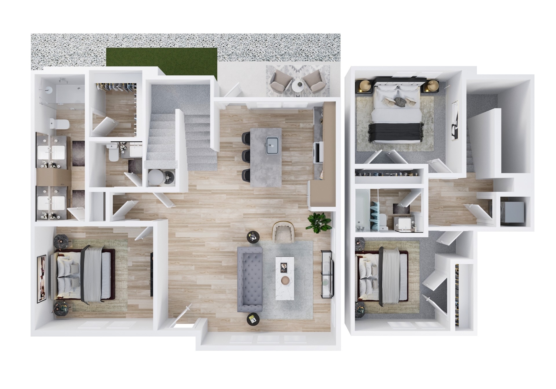 Quartz floor plan