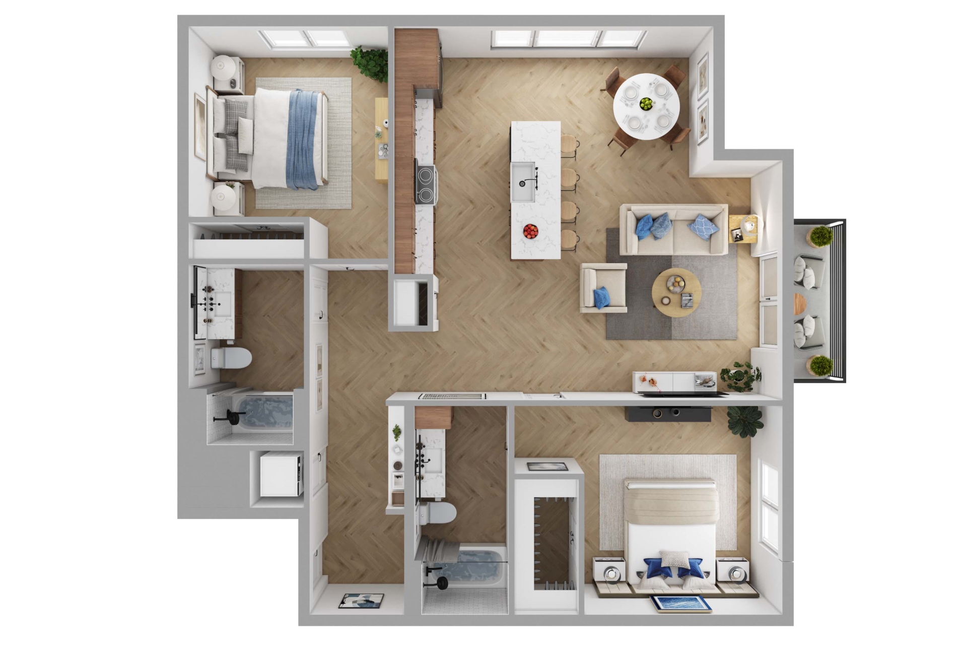 B3a floor plan