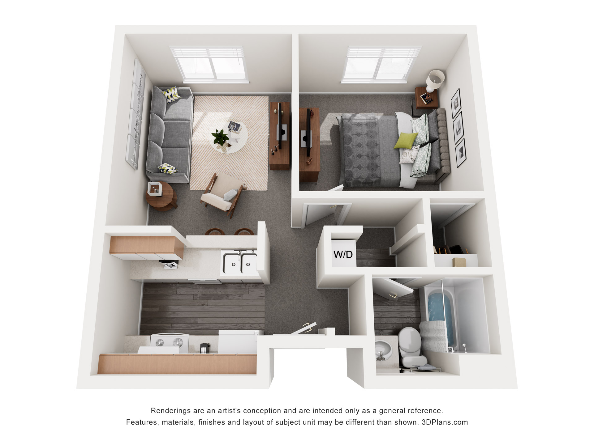 A1 60 floor plan