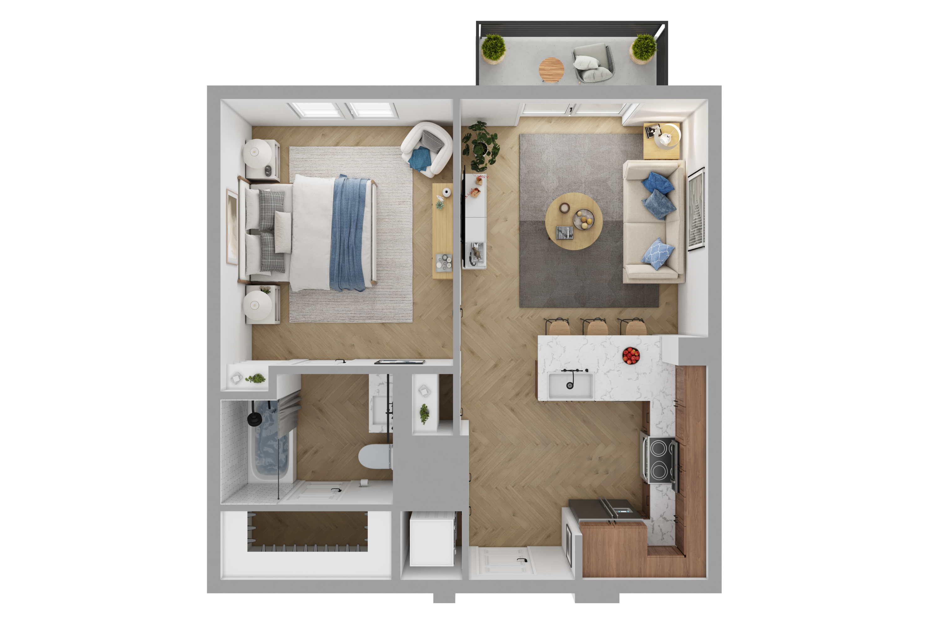 A1 floor plan