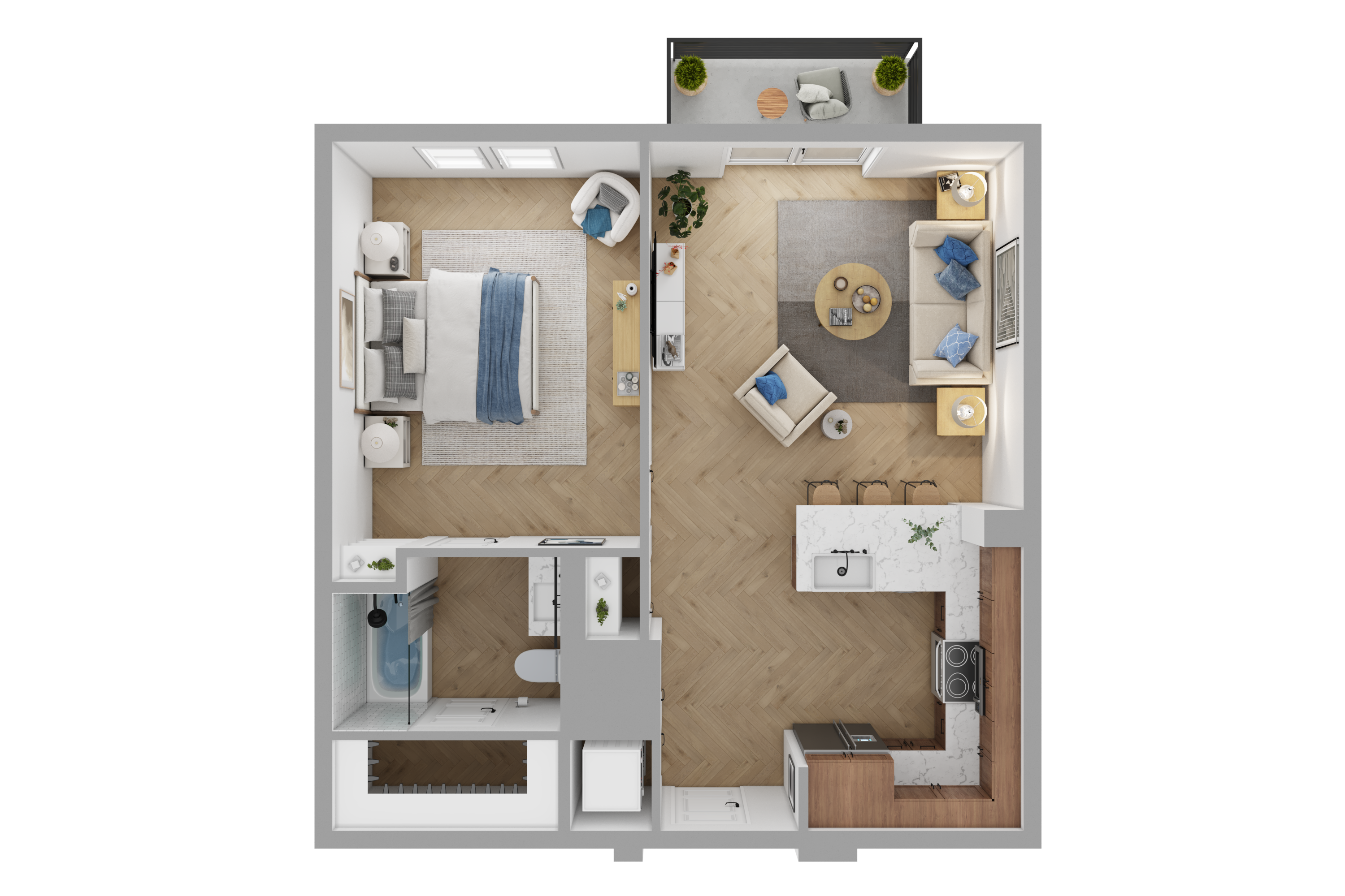 A1 Alt floor plan