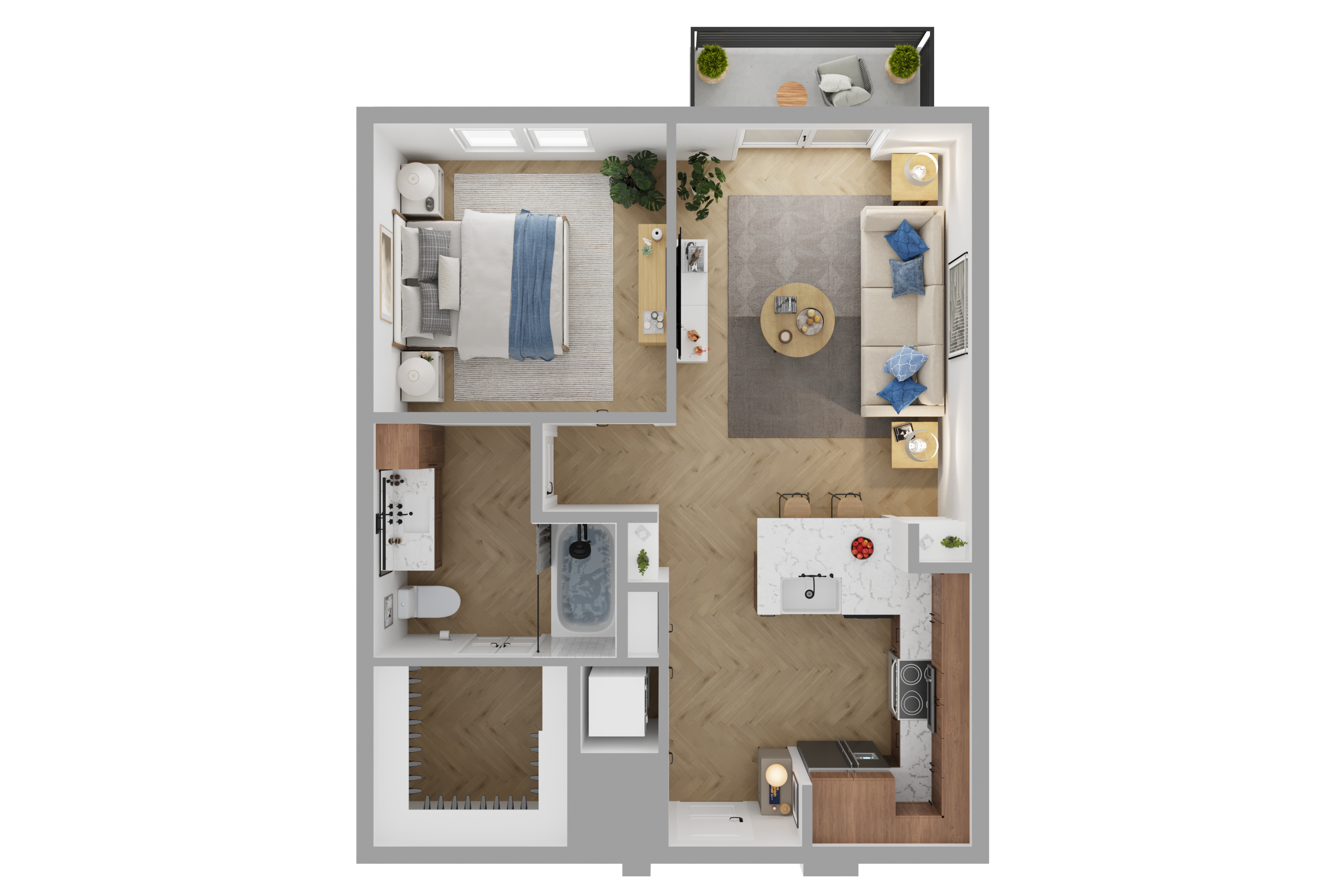 A2 floor plan