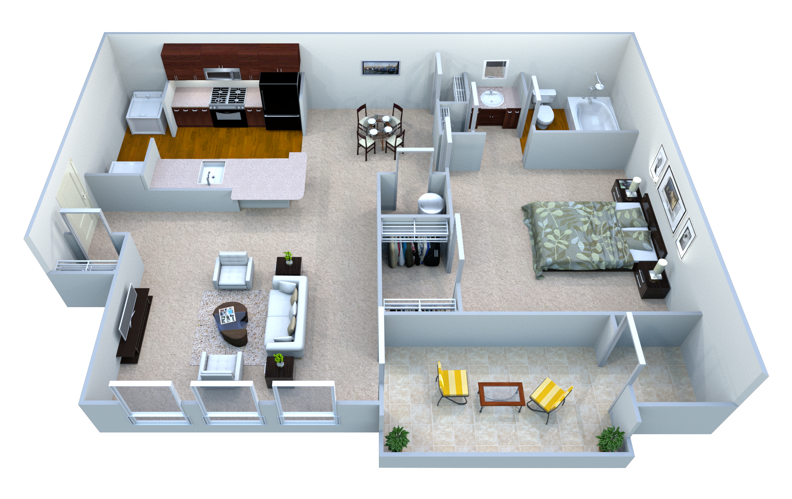 A1 floor plan