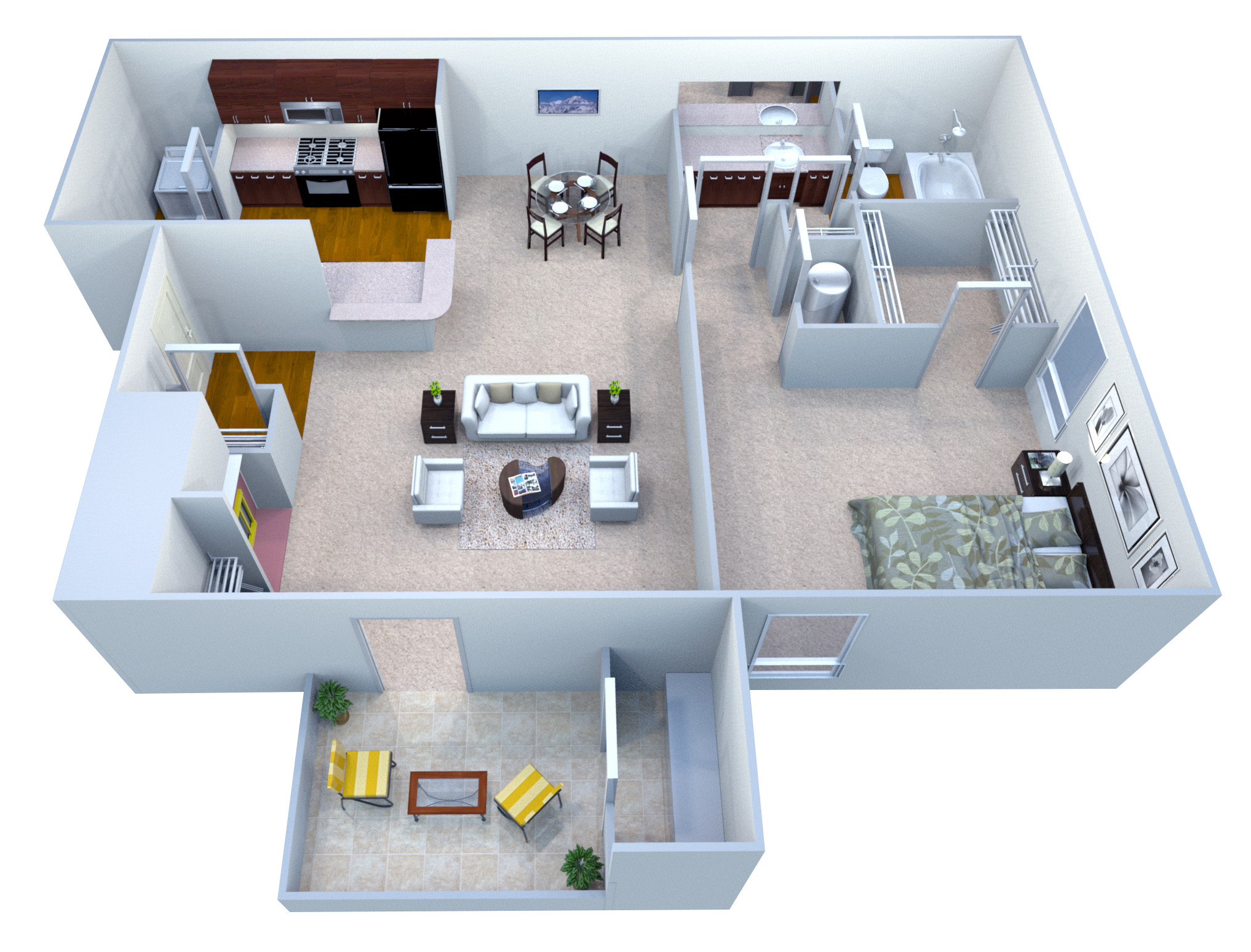 A2 floor plan