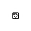 A white Instagram logo on a black background.
