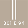 A poster with the numbers 301 and 94 on it.
