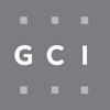 A graphic with the letters G, C, and I in white on a grey background.