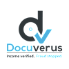 a logo with a letter v on a black background