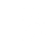 A white letter R on a green background.