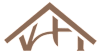 A brown rectangle on a white background.