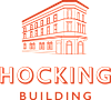a vector drawing of a building and the word hooking building