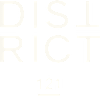 A black and white image with the word DISLICT and the number 121.
