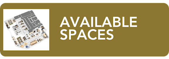 A sign that says "AVAILABLE SPACES" with a picture of a floor plan.