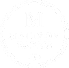 A black and white image of a logo for Madison Farms.