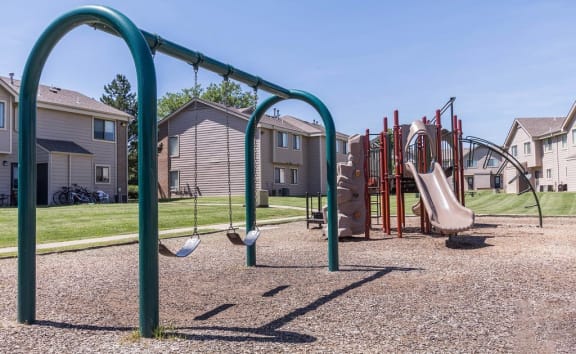 playground at Spring Creek apartment homes in Derby, KS