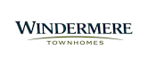 The image is a logo for Windermere Townhomes.
