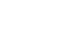 a white logo with a black background