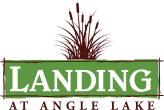 Landing Logo at Landing at Angle Lake Apartments, SeaTac, Washington