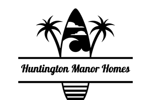 A blue wave graphic on a white background.