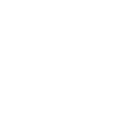 A white graphic of a stylized leaf or flame.