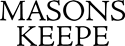 The image displays the words "MASONS KEEP" in large, bold letters.