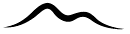 A black and white image of a wavy line.