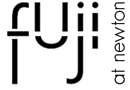 A black and white image of the word  at Trio Newton Apartments, Apartments, Newton, MA