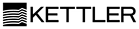 A black and white image of a company logo for Kettler.