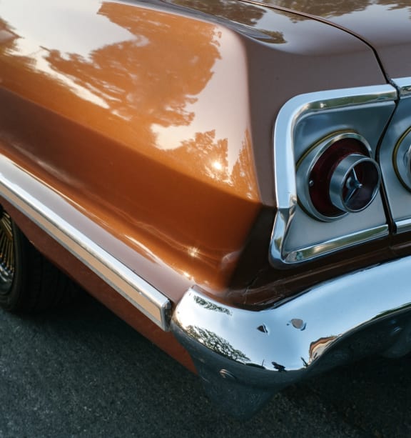 a close up of the front end of a car at Copestone, Garden City, Idaho 83714