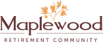 the logo for maplewood retirement community logo
