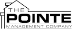The Pointe Management Company logo with a house and a power line.