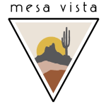 a logo for mesa vista