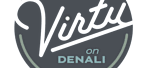A logo with the text "Virtu on DENALI" written inside a circle.
