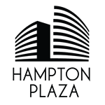 a logo with the words hampton plaza at Hampton Plaza Apartments, Towson, MD, 21286
