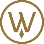 the logo of the wvu athletics is shown on a green background