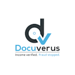 A logo for DocuVerus with a tagline underneath.