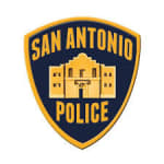 the police badge on a white background