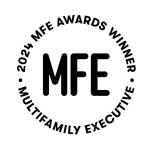a black and white logo for the mfe awards with the letters mfce