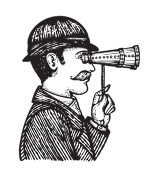 A man is using a telescope.