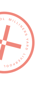 a red cross with the word evil under it on a black background