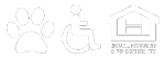 a man in a wheelchair in front of a house