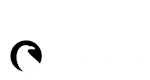 A logo with a white letter "b" and a white swirl with the words "bright ravens" beside it.