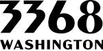 the logo for the washington apartments