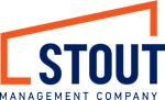 A logo for a company named Stout Management Company.