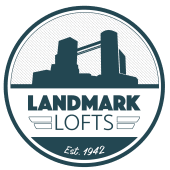 the logo or sign for the lodge