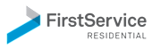 The image is of a logo that reads "FirstService Residential".