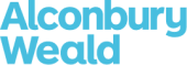 the logo for amazon com is shown in blue against a black background