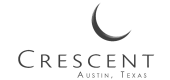 Crescent Logo at Crescent, Texas