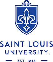 A logo for St. Louis University